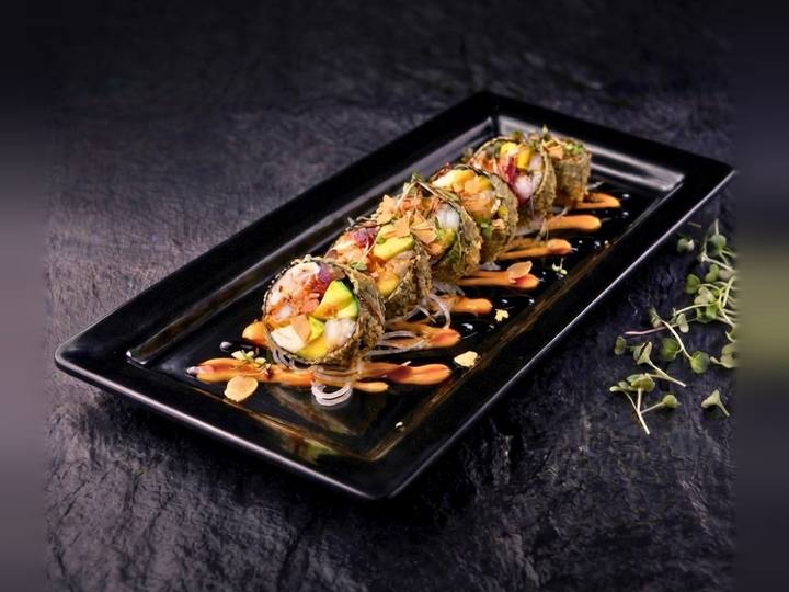 Sashimi Fried Roll